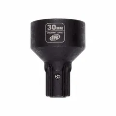 This 30 mm, 6-point, standard-length impact socket has an overall length of 2 1/64 inches. It is designed for use with impact tools in fastening and loosening metric nuts and bolts in high-torque applications.