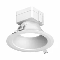 GE LAMPS Recessed Down Light Kit: 6 in Dia, 1,100 lm_1,500 lm_2,500 lm, 48.2 W, 120 to 277V AC (MPN LRXR62X9SW)