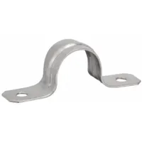Conduit & Pipe Strap Clamp, Two-Hole: 1 in Trade Size, 316 Stainless Steel, IMC/RMC (MPN S610002S00)