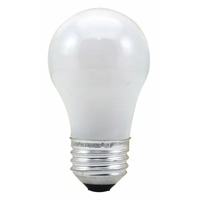 SHAT-R-SHIELD Incandescent Bulb: Medium Screw (E26), Incandescent, (A) Classic, A15 - Medium Screw Base (E26) Lamps