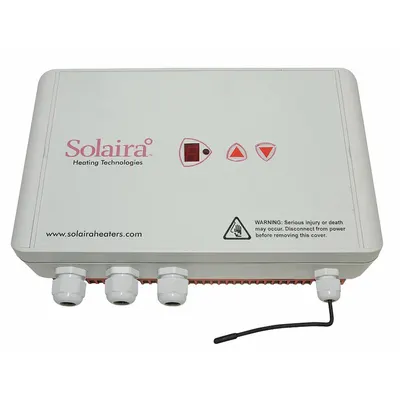 SOLAIRA Digital Variable Heat Control: Surface, For All Electric Radiant Heaters - Controls & Cords for Electric Wall & Ceiling Heaters
