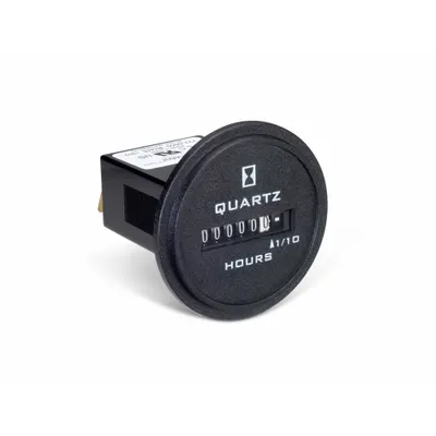 TRUMETER Hour Meter: Hour Meters, Front Panel Mounting, Analog, 90 V AC – 264 V AC