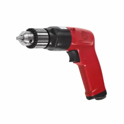 CHICAGO PNEUMATIC CP1117P60 Pistol-Grip Air-Powered Drill - Pistol-Grip Air-Powered Drills