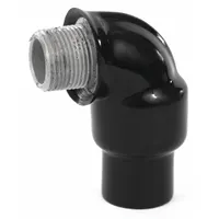 Elbow, 90 Degrees: 1 in Trade Size, Male to Female, 2 7/8 in Overall Lg, Steel, PVC Coated (MPN PV1000EL396)