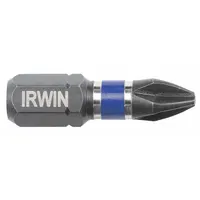 IRWIN Insert Bit: Insert Bit, Imperial/Metric, PH2 Bit Industry Size, #2 Bit Size, Std, Hex, 2 PK (MPN IWAF31PH22)