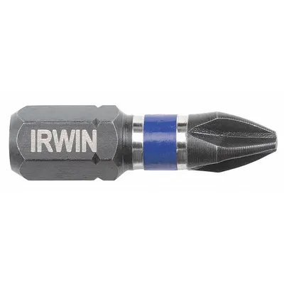 IRWIN Insert Bit: Insert Bit, Imperial/Metric, PH2 Bit Industry Size, #2 Bit Size - Insert Bits