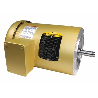 BALDOR General Purpose Motor: C-Face Mount, Totally Enclosed Fan Cooled, 10 hp - C-Face 3-Phase General Purpose AC Motors