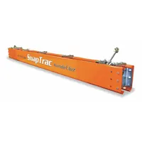 Monorail kit for constructing or extending overhead monorail crane systems. Steel body with a 1,000 lb load capacity. Includes (2) hanging plates for mounting. Used in industrial facilities for material handling tasks such as lifting and moving loads along a fixed path
