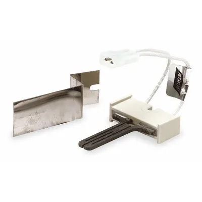 Robertshaw Hot Surface Igniter: Universal, Silicon Carbide, 4 1/2 in Lead Lg, 120V AC - Universal Hot Surface Ignitors