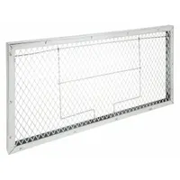 Air Filter Frame: 14 in x 20 in x 1 in, Galvanized Steel (MPN 6B725)