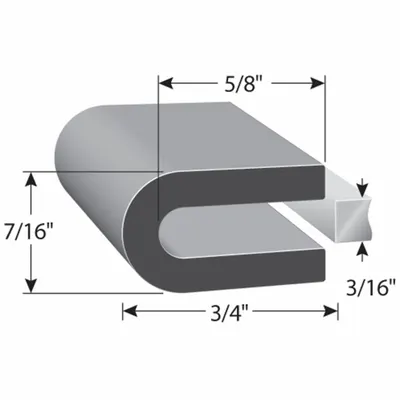 TRIM LOK Neoprene Rubber Edging