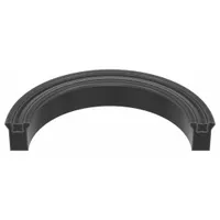 This B-Type loaded U-cup rod seal is designed for use in hydraulic cylinders to prevent fluid leakage along a reciprocating rod. It has a height of 1/4 in and fits a groove width of 0.275 in. The seal is made of urethane and is suitable for applications requiring a rod seal for a 1 1/4 in rod diameter