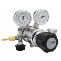 HARRIS Specialty Gas Regulator: Two Stage, CGA 346 Inlet, 1/4" NPT M Outlet, 50 psig, Breathing Air (MPN KH1028)