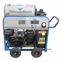 DELCO Streamliner Pressuer Washer: Heavy Duty, Cart, 4,000 psi, 4 gpm, 420 cc Engine Displacement (MPN DSL4040142EDC1CA)
