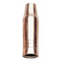 LINCOLN ELECTRIC Gas Nozzle: 5/8 in, Conical, Flush (MPN KP23-62F)