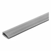 LORIENT Fire and Smoke Seal: Bulb, Self-Adhesive Mounting, Std, Elastomeric/Graphite/PVC, Gray (MPN ES994G-100)