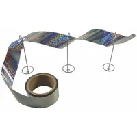 Reflective silver tape designed for outdoor bird control. Creates visual disturbances through light and movement to deter birds from areas such as warehouses, loading docks, and agricultural facilities. Provides a humane, chemical-free solution for industrial and commercial settings