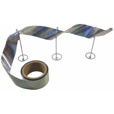BIRD-X Visual Bird Repeller Silver Tape TAPE-500 - Outdoor Equipment