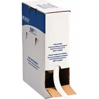 Continuous Label Stock: 3/8 in, 3/8 in x 275 ft, Vinyl, White (MPN BMC-375-498)