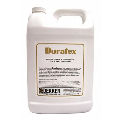 DEKKER VACUUM TECHNOLOGIES, INC. Vacuum Pump Oil: 1 qt, Bottle, 75 SAE Grade - Vacuum Pump Oils