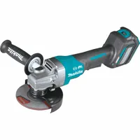 Angle Grinder: 5 in_4 1/2 in Wheel Dia, Brushless Motor, 40V DC, Std Head, Barrel Grip Grip, XGT® (MPN GAG06Z)