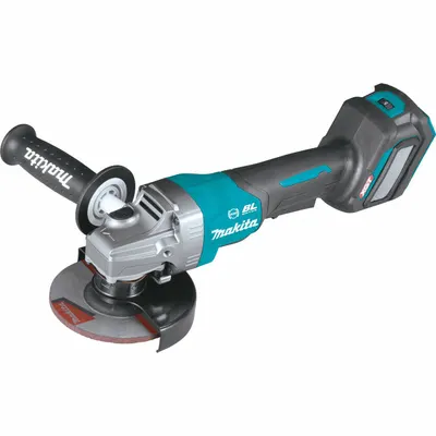 MAKITA Angle Grinder: 5 in_4 1/2 in Wheel Dia, Brushless Motor, 40V DC, Std Head - Makita Cordless Angle Grinders