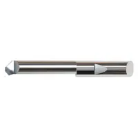 MICRO 100 Boring Bar: Top Rake Chipbreaker, 1/4 in Shank Dia., AlTiN, Right Hand, 0.0060 in Radius (MPN QBT-180750X)