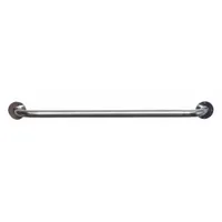 DMI Wall Grab Bar: Straight, 32 in Lg, 1 1/4 in Dia, Steel, Textured, 250 lb Wt Capacity, DMI (MPN 521-1530-0632)