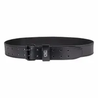 This non-padded tool belt from the Phantom Series is designed for carpentry applications. It features an adjustable waist size from 29 to 46 inches and a black color. The belt has no pockets, providing a streamlined option for carrying tools