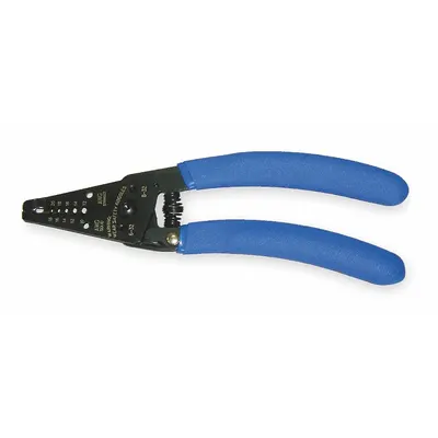 WESTWARD Wire Stripper: 18 AWG to 10 AWG, 20 AWG to 12 AWG, 7 1/8 in Overall Lg - Multifunction Wire Strippers