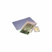 This antistatic open-ended poly bag is made from low-density polyethylene (LDPE) with a 4 mil thickness. It measures 15 inches wide by 18 inches long, comes in pink, and is packaged as a flat pack of 500. The open end allows easy insertion of parts, and the antistatic properties help protect sensitive components from electrostatic discharge during handling, storage, and shipping