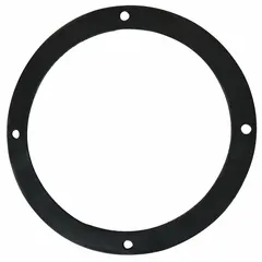 This inlet gasket is a replacement seal for Dayton wood dust collectors. It prevents air leaks at the inlet connection, maintaining suction efficiency. Suitable for use in industrial woodworking and material-handling systems.