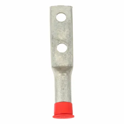3M Compression Lug: For 250 kcmil, 1/2 in Stud Size, Std - Two-Hole Compression Lugs