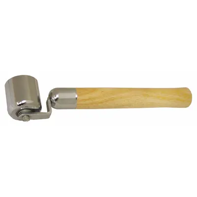 KRAFT TOOL FC542 Seam Roller, 2-1/2 in Steel Roller, Wood Handle - Seam Rollers