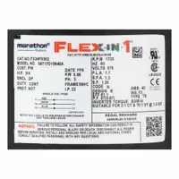 LEESON General Purpose Motor: C-Face/Universal Mount, Open Drip Proof, 3/4 hp, 575V AC, 1,725 RPM (MPN 056T17D15846)