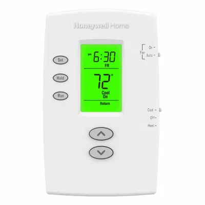 HONEYWELL HOME TH2110DV1008/U Manual Thermostat, 1H/1C, 5-2 Programmable - Standard Thermostats
