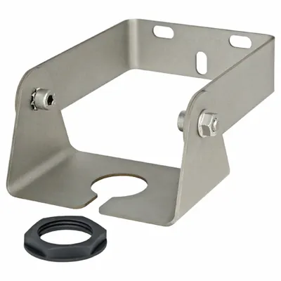 ECHOBEAM Bracket: Bracket, 4.7 in Overall Lg, 2.8 in Overall Ht, EchoBeam - Mounting Brackets for Non-Contact Ultrasonic Liquid Level Sensors