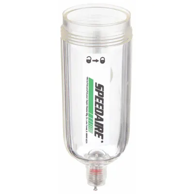 SPEEDAIRE Air Filter Bowl: Polycarbonate - Replacement Bowls