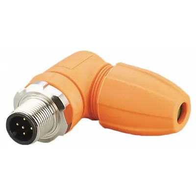 IFM Circular Connector: A Coded, 5 Pin, M12 Male Thread, IP65/IP67/IP68/IP69K - Field-Wireable Washdown-Rated M12 Circular Connectors