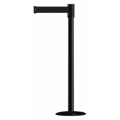 TENSABARRIER Solid-Color Retractable Belt Post Barrier - Solid-Color Retractable Belt Post Barriers