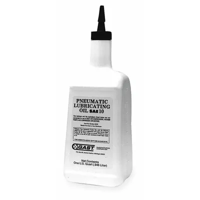 GAST KAD220-WW Vacuum Pump Oil, 1 qt Drip Can, SAE 10 - Vacuum Pump Oils