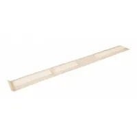 BIRD BARRIER Bird Slide Connector: Plastic, 12 in Ht, 1 1/2 in Wd, 5 ft Lg, Beige, Heavy, 12 PK (MPN SL-5B85)