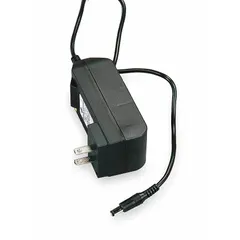 This battery charger is designed for use with a powered air purifying respirator (PAPR). It recharges batteries for the OptimAir TL PAPR system, supporting continuous operation in industrial environments requiring respiratory protection.