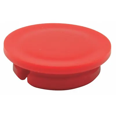 ZURN Index Button: AquaSpec, Plastic, Red, For Hot Handle Type, Color Index - Faucet Handle Caps