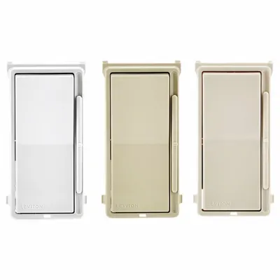 LEVITON Lighting Dimmer: Fluorescent/Incandescent/LED, 1-Pole, 3-Way, 120V AC - Line Voltage Output Dimmers