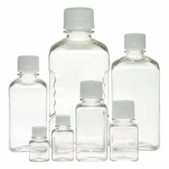 APPROVED VENDOR Media Bottle, 60 mL, PETG, Sterile, Tamper-Evident Closure, Graduated, PGC0060MS-A
