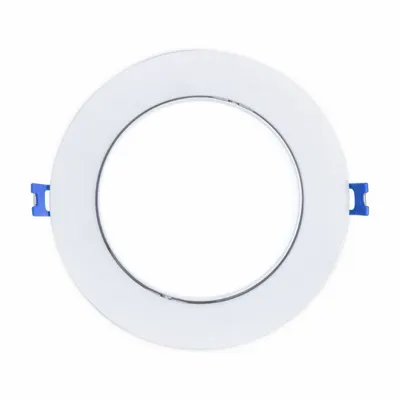 LIGHTOLIER Round Gimbal Downlight: 4 in Dia, 540 lm_700 lm, 2700K/3000K/3500K/4000K/5000K - Low-Profile Canless Downlights