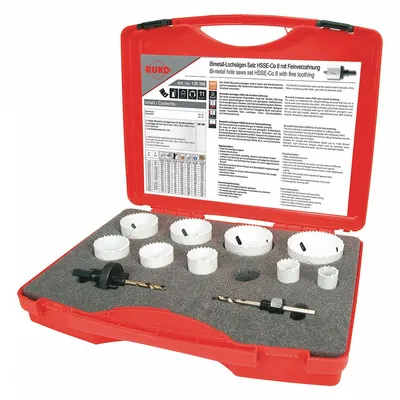 ROTHENBERGER Multi-Material-Cutting Hole Saw Kit - Multi-Material-Cutting Hole Saw Kits