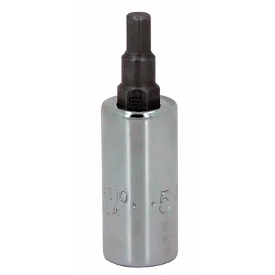 SK PROFESSIONAL TOOLS Socket Bit: 1/4 in Drive Size, Hex Tip, 3 mm Tip Size, 3 in Overall Lg - Hex Bit Sockets