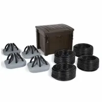 TPS Shallow Pond Aeration System, Four Diffusers: Max Air Flow 240 lpm, 0.5 acre surface area (MPN TPS400S)